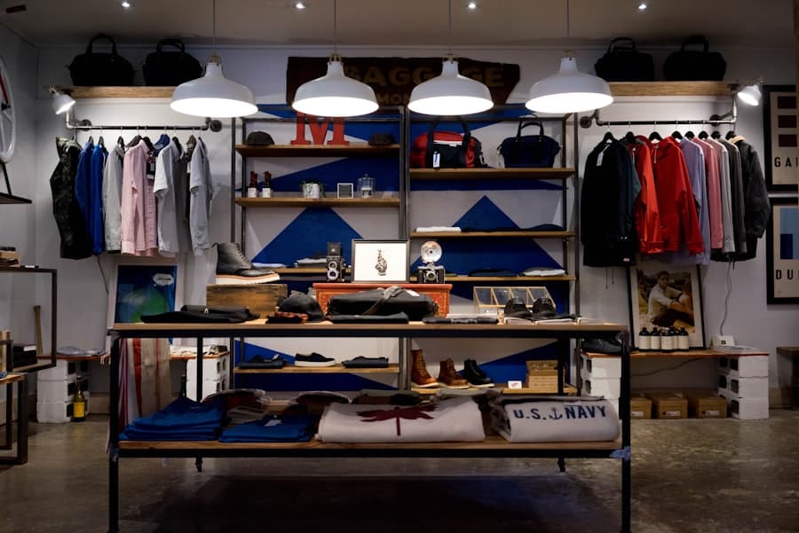 Retail store interior